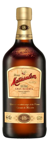 Paquete De 3 Ron Matusalem Gran Reserva 18 Años 750 Ml