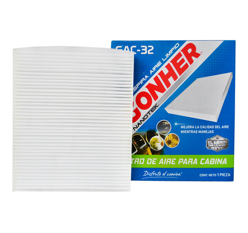 Filtro Aire Cabina Spark Cruce Sonic Volt Trax Gac32 Cu2442 