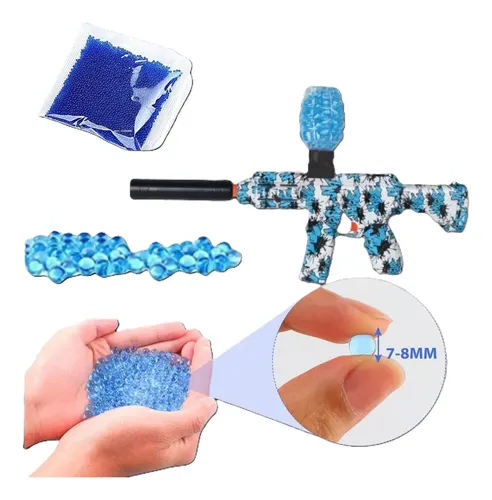 Arminha Elétrica De Bolinhas De Gel Automática De Brinquedo