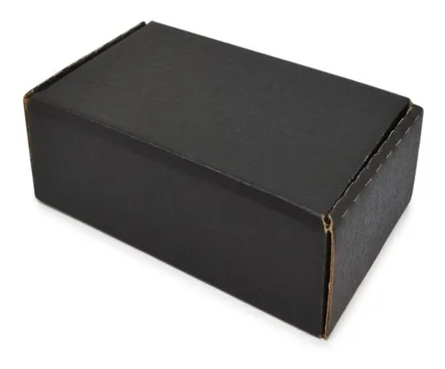 comprar 10 Mailbox 20x30x10 Caja De Envios Carton Negro Empaque Eco
