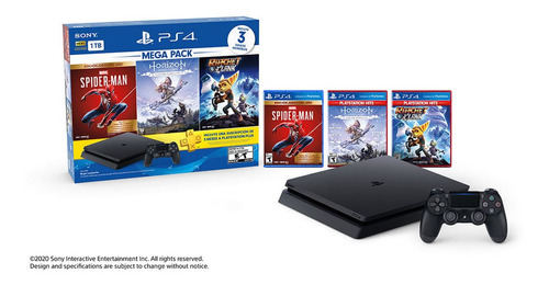 Playstation 4 Megapack 15  Ps4 3 Juegos + Joystick