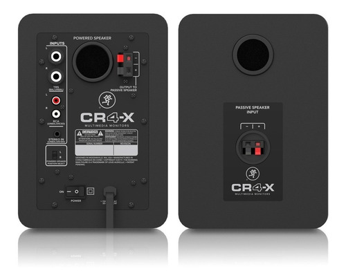 Imagen 3 de 7 de Monitores Multimedia Mackie Cr4-x 50w