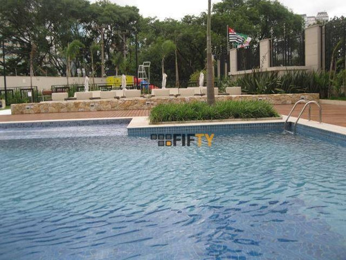 Apartamento Com 1 Dormitório Para Alugar, 66 M² Por R$ 6.500,00/mês - Brooklin - São Paulo/sp - Ap41330
