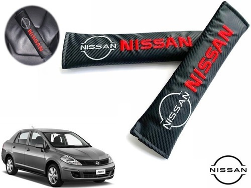 Par Almohadillas Cubre Cinturon Nissan Tiida Sedan 2011