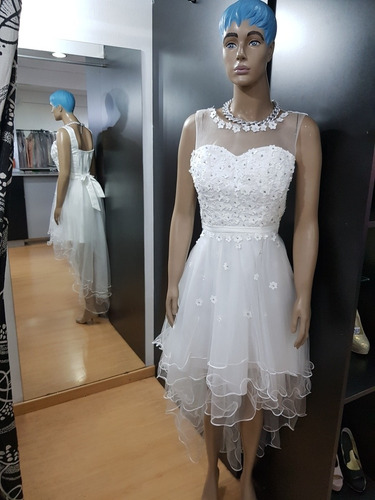 Vestido Para Novia Con Cola...