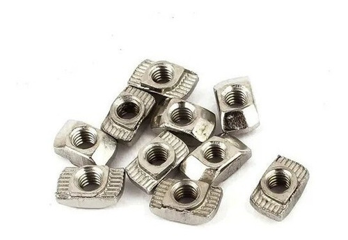 100 Tuercas Tipo Hammer Rosca M5 Para Perfil 2020, 2040 Etc
