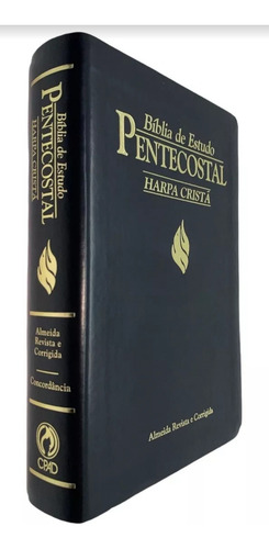 Bíblia De Estudo Pentecostal Com Harpa