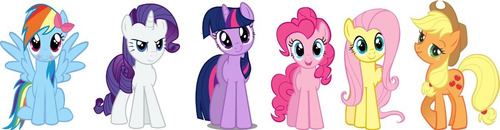 Mi Little Pony 6 Pzas 80cm