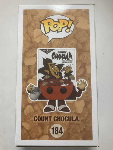Funko Pop Count Chocula #184 Funkoshop Sticker Exclusivo