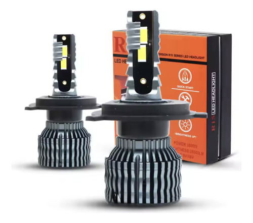 Kit Ampolletas Led Auto Camioneta 28.000 Lumenes Canbus