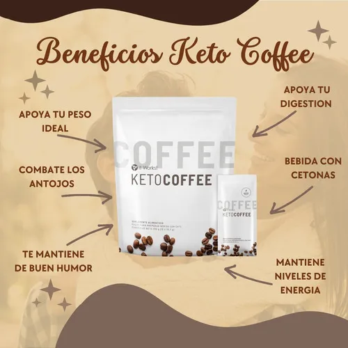 Keto Coffee Pack Dúo - 15 Sobres + Skny Gummies 60 Gomitas