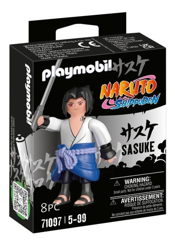 Playmobil 71097 - Naruto Shippuden - Sasuke - Dgl Games Cantidad de piezas 8