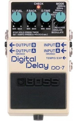 Pedal De Guitarra Boss Dd-7 Digital Delay