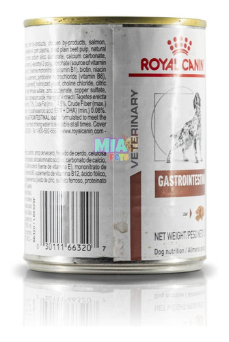Pack 6 Latas Royal Canin Gastrointestinal Hi Energy