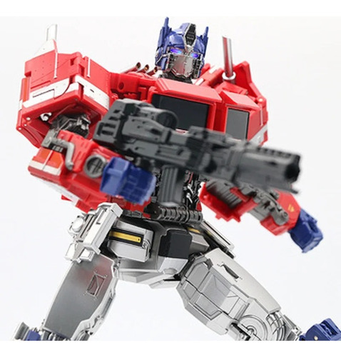 Optimus Prime 32cm Led Transforma Em Carreta