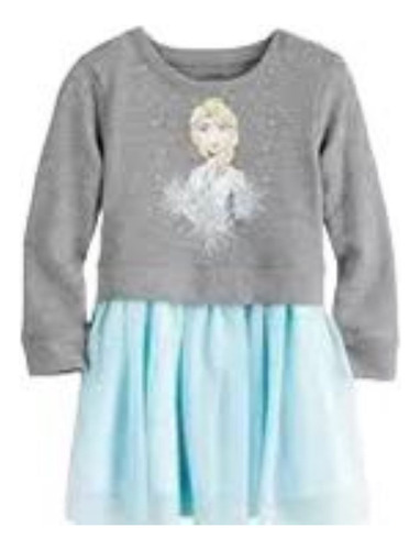 Vestido Frozen Elsa De Disney Para Niñas