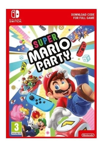 Imagen 1 de 3 de Super Mario Party Standard Edition Nintendo Switch Digital