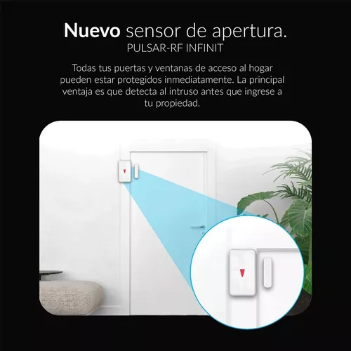 Kit Alarma Casa Marshall Ip Wifi Inalámbrica Domiciliaria Internet App  Celular Sirena Sensores Inalámbrica Garantía