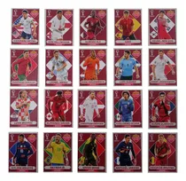 Comprar Lote 20 Figuritas Qatar 2022 Extra Sticker Base Completo