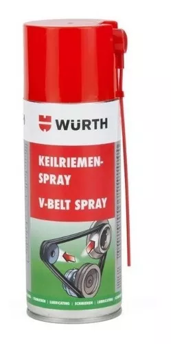 Spray Antideslizante Para Correas 400 Ml Wurth