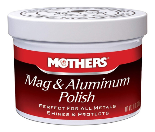 Mothers Pulimento Para Metales Aluminum And Mag Polish 10 Oz