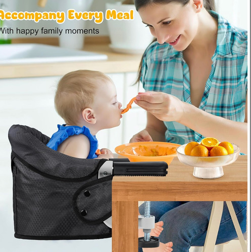 Silla De Sujeción De Mesa Para Bebé Silla De Sujeción De Mesa Para Bebé Gris