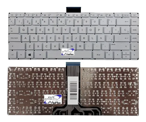 Teclado Hp Stream 14-ax 14-ax000 14-ax100 14-cb Blanco