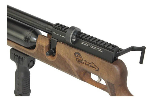 Carabina Pcp Puncher Bighorn 12 Tiros 5.5 + Compressor
