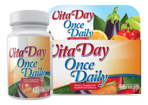 Vitaday Once Daily 60 Tabletas - Unidad a $967