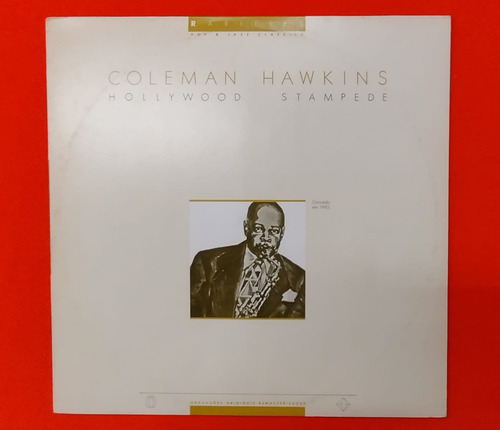 Lp Disco De Vinil Coleman Hawkins Hollywood Stampede