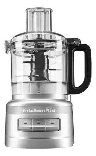 Procesador De Alimentos Kitchenaid 7 Tazas Plateado