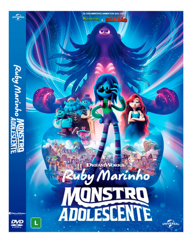 Dvd Filme: Ruby Marinho - Monstro Adolescente (2023)