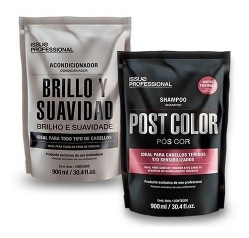 Shampoo Post Color + Enjuague Issue Profesional Pelo 900ml