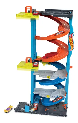 Mattel Hkx43 Hot Wheels City 2 In 1 Race Tower Midia