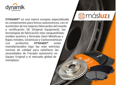 (1) Sensor Para Balatas Del Bmw 320i L4 2.0l 13/15 Dynamik