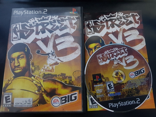 Nba Street Hoops 3 V3 Ps2 Playstation 2 Original Físico (Usado)