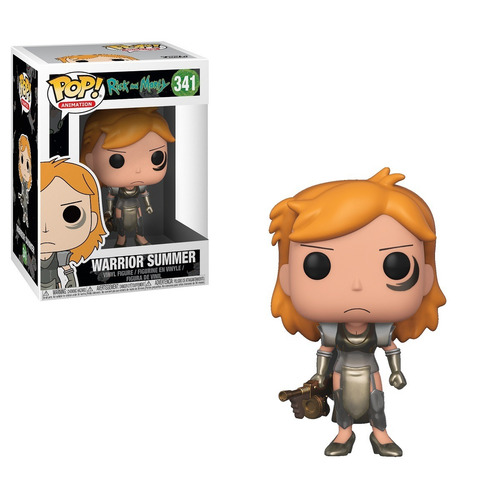 Funko Pop Animation Rick & Morty Warrior Summer #341
