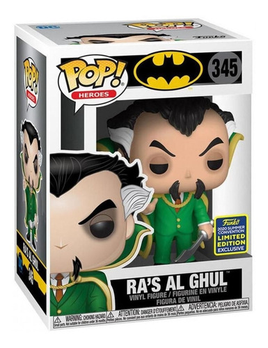 Boneco Funko Pop Heroes Batman Ra's Al Ghul 345