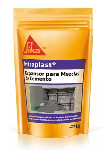 Intraplast Aditivo Expansor De Mezclas Cementicias 1 Kg