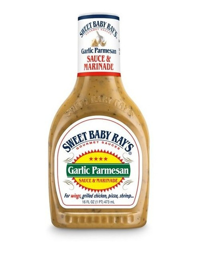 Salsa Sweet Baby Ray´s Sabor Ajo Parmesano 473ml