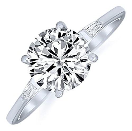 Bling Jewelry Classic Timeless 3ct Round Aaa Cz Brilliant Cu