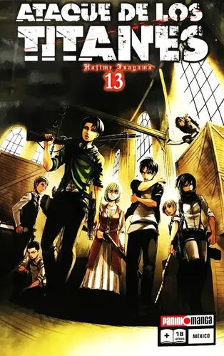 Manga Shingeki No Kyojin Ataque De Los Titanes Tomo 13 | MercadoLibre