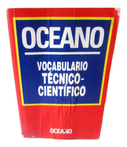 Vocabulario Técnico Científico Mini Libro Ed. 1998 Original.