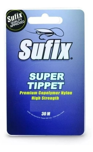 Super Tippet Sufix 0x - 1x - 2x - 3x - 4x - 5x Pesca Mosca