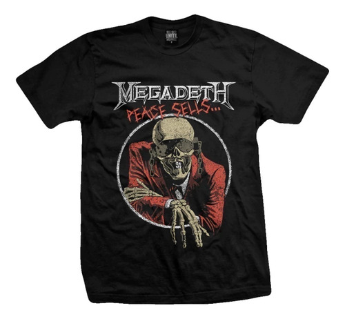 Remera Megadeth Peace Sells Excelente Calidad 