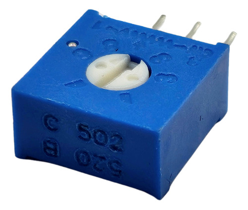Trimpot 5k Ohms, 502 Vuelta 3/4. Modelo 3386c 3386 Potenciometro (10 Piezas)