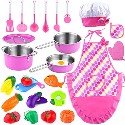 Giftinbox Juego De Accesorios De Cocina Para Niños