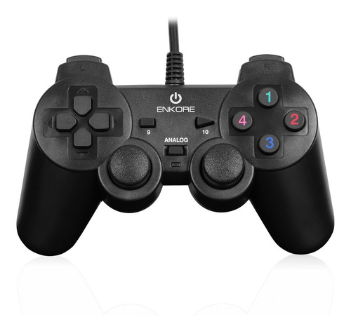 Joystick Game Pad Mando Para Ps3 / Ps2 / Pc  Enkore