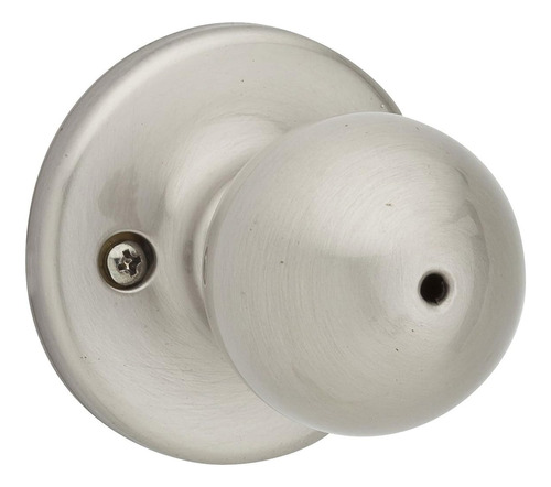 Kwikset 93001-875 - Pomo Para Bañera Y Cama  Niquel Satina