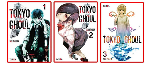 Combo Tokyo Ghoul Vol. 01, 02 Y 03 - Manga - Ivrea